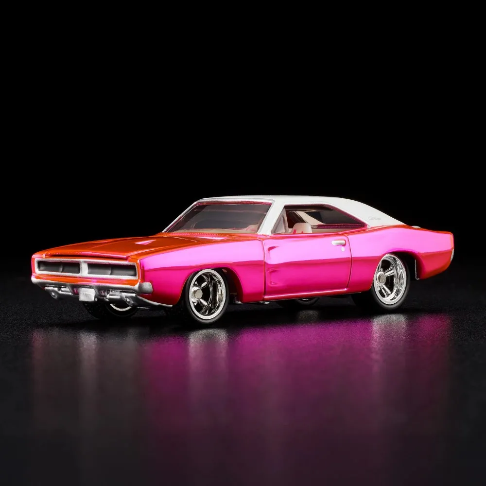 

Эксклюзивные литые модели автомобилей Dodge Charger R/T Hot Wheels RLC 1969, ограниченная серия, 1/64, литые под давлением модели автомобилей