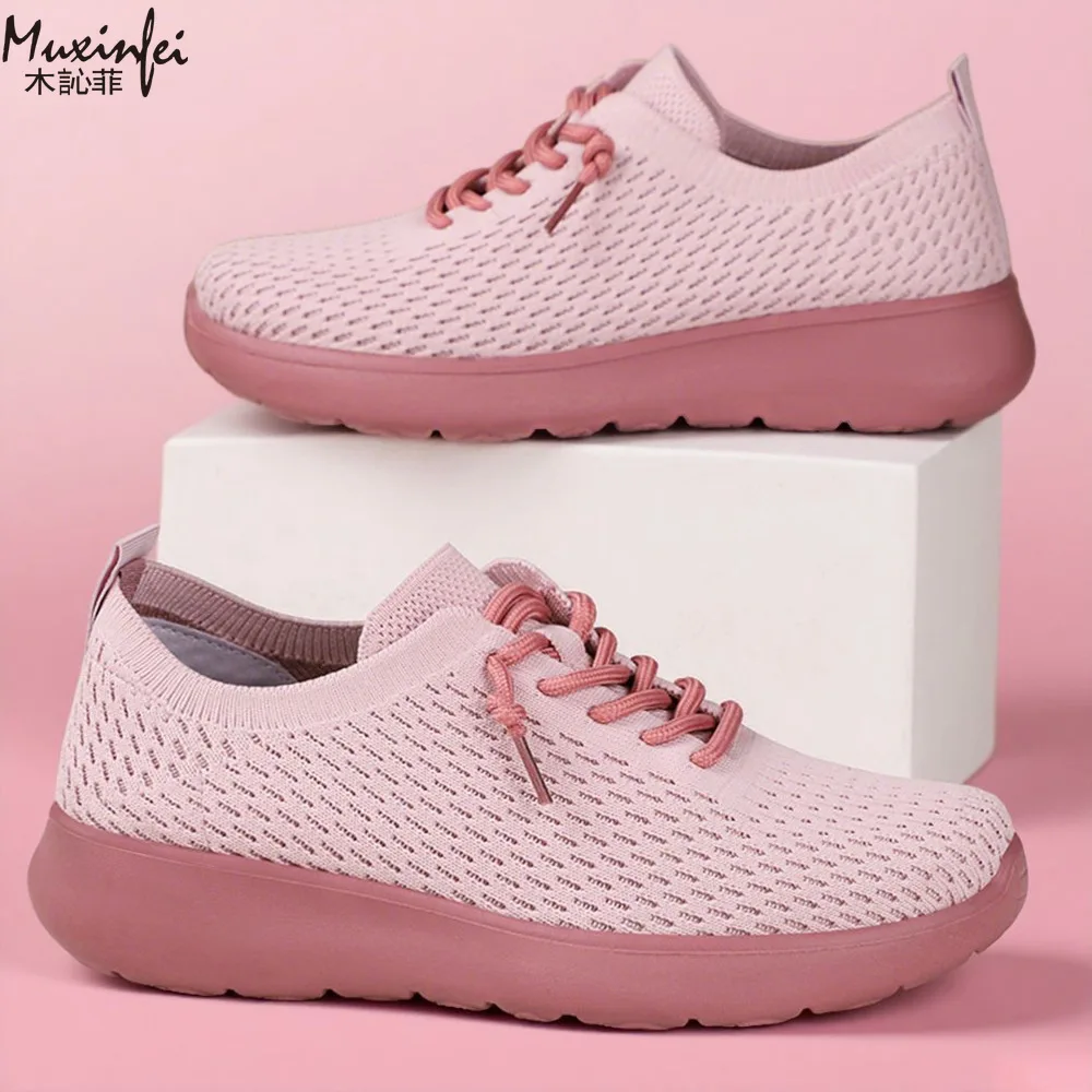 

Women's Versatile New Soft Sole Casual Single Shoe Candy Color Fashion Trend Mesh Breathable Couple Sports Shoes