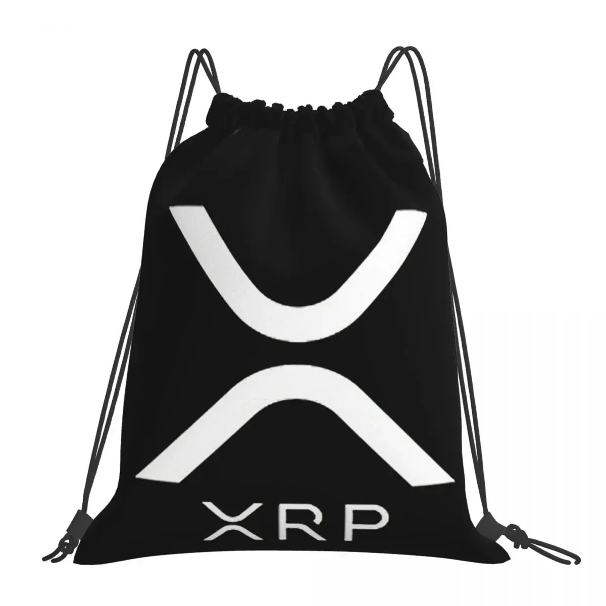 

XRP - Ripple Premium Backpacks Fashion Portable Drawstring Bags Drawstring Bundle Pocket Sports Bag BookBag For Man Woman School