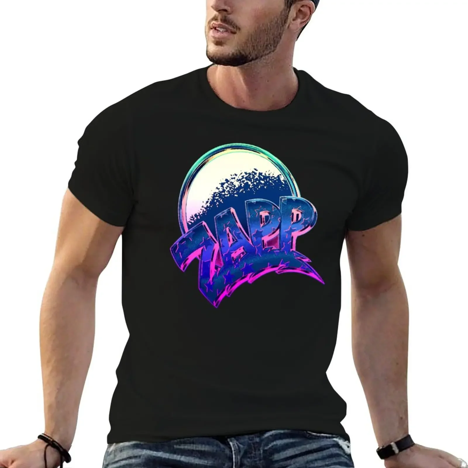 Zapp Funk graphic T-Shirt sports fans hippie clothes customs plus size clothes tee shirts for men