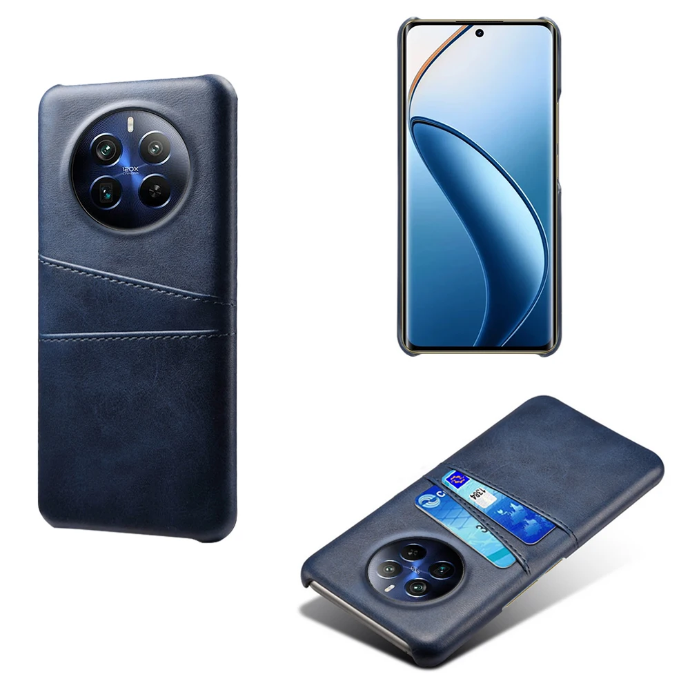 Credit Card Case For Oppo Realme 12 Pro Plus Funda PU Leather Cover For OPPO Realme 12 Pro+ 5G 6.7“ RMX3840 Card Slots Case Capa