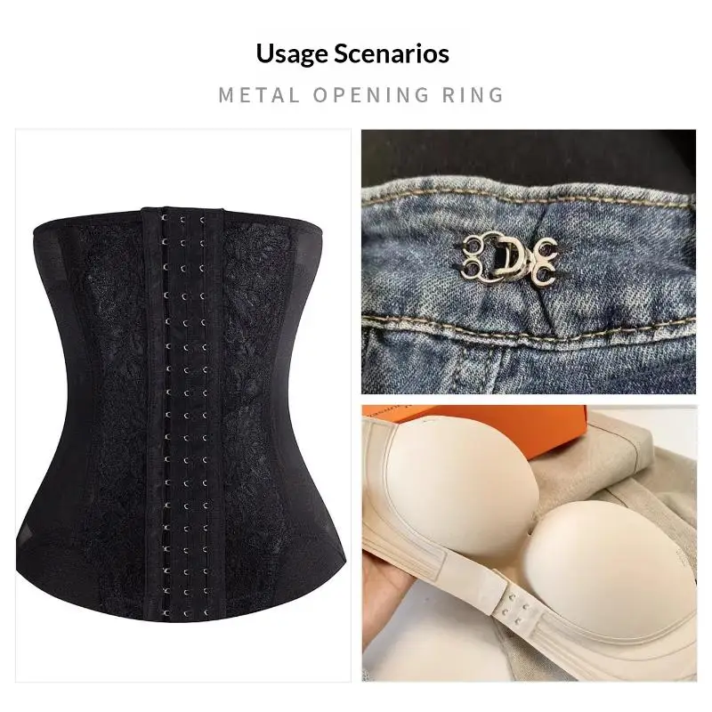 10 Pairs Metal Invisible Garment Hook Jeans Pants Skirts Adjust Clasp Decoration Buttons DIY Sewing Crafts Accessories view 4