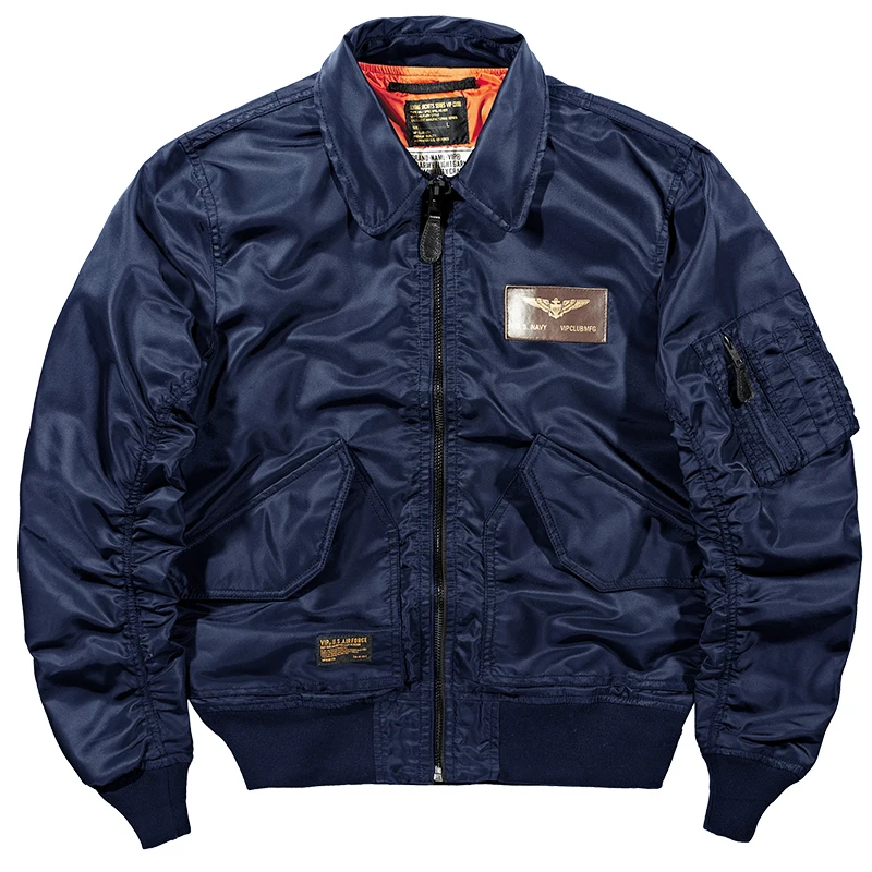 

Loose Fit Vintage Pilot Jaet Men's Spring Autumn Air Force Flight Vest Large Size Retro Workwear Outerwear Zipper Closure