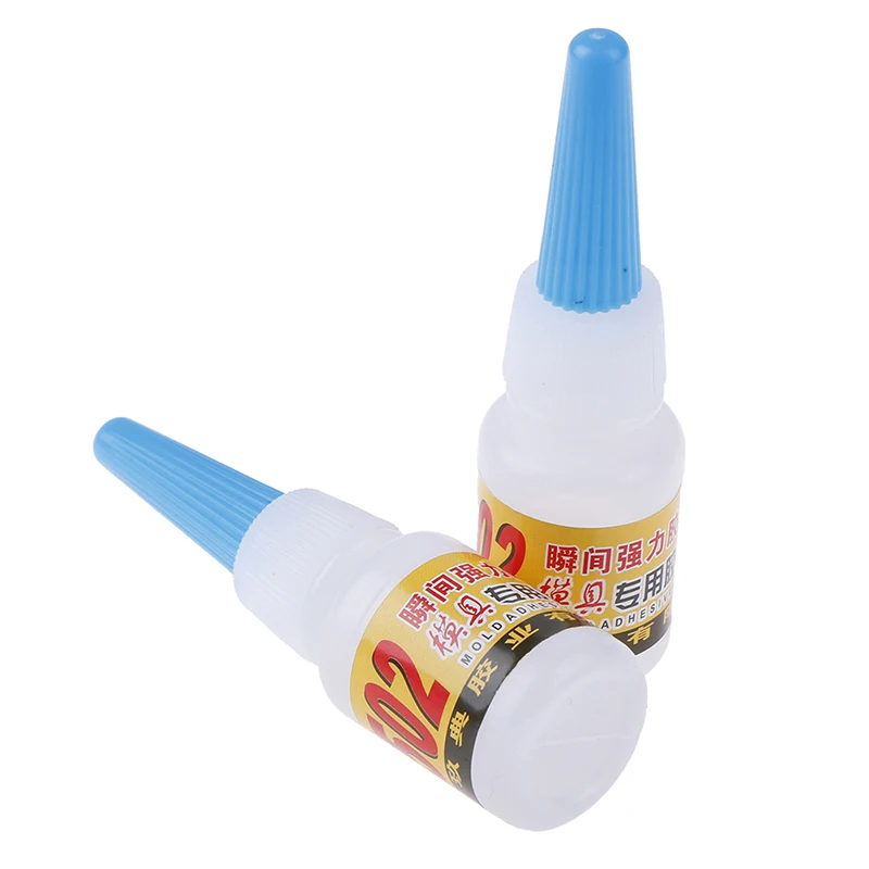 Super Glue Quick-drying Cyanoacrylate Adhesive Strong Bond Fast Crafts Repair 502