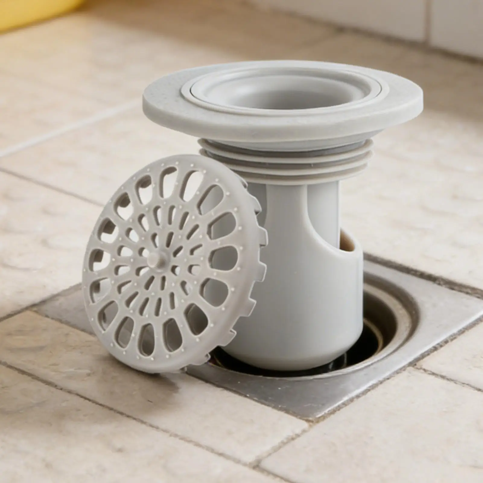 

Shower Drain Plug Odor-Blocking Mini Bottle Trap Design AntiOdor Plugs for Bathroom for Home Dorm Apartment Bathtubs Bathrooms