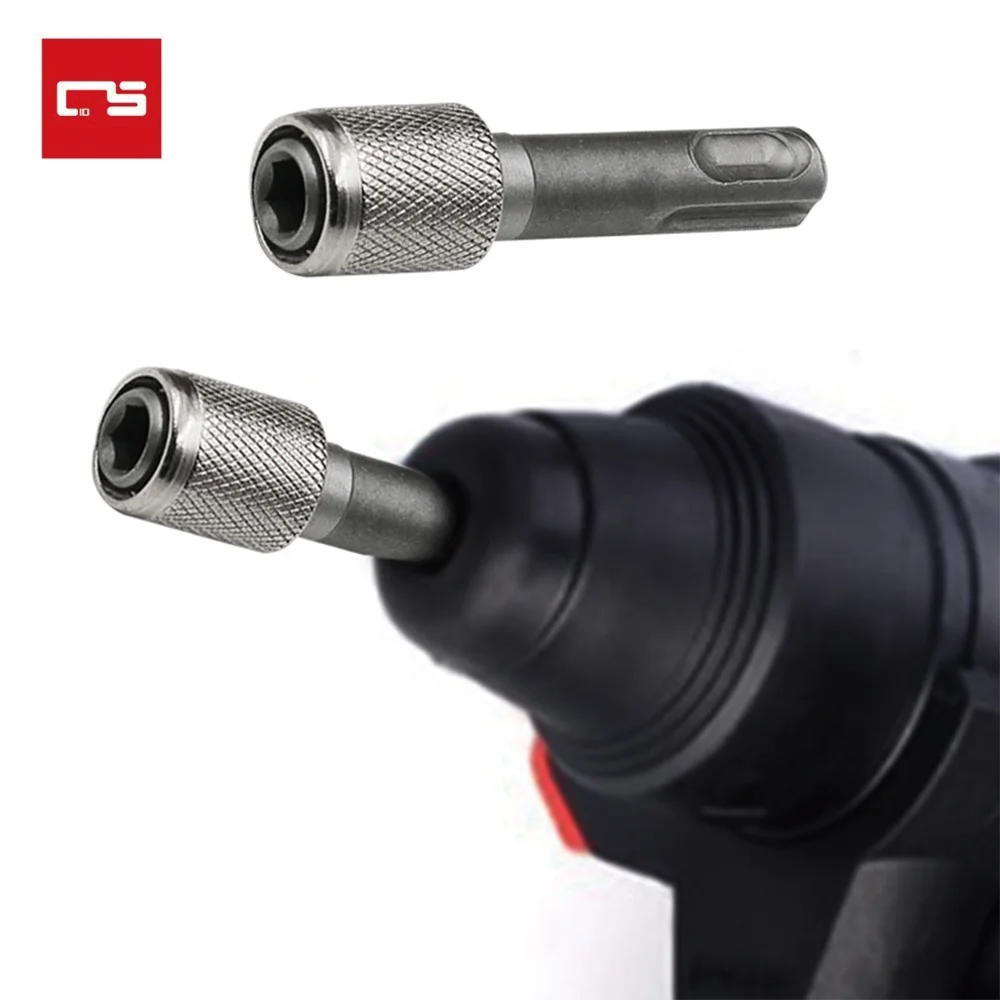 

Convenient SDS Socket Adapter 1/4'' Hex Shank Screwdriver Holder Drill Bits Adapter Converter for Drill Bits Screwdrivers