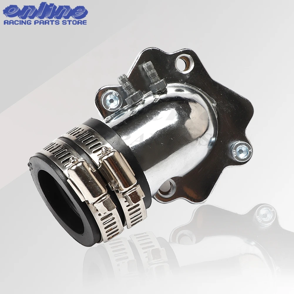 Performance carburetor Intake Manifold pipe interface Reed Valve for 2 stroke scooters moped PWK PE KOSO JOG 50 90 1E40QM