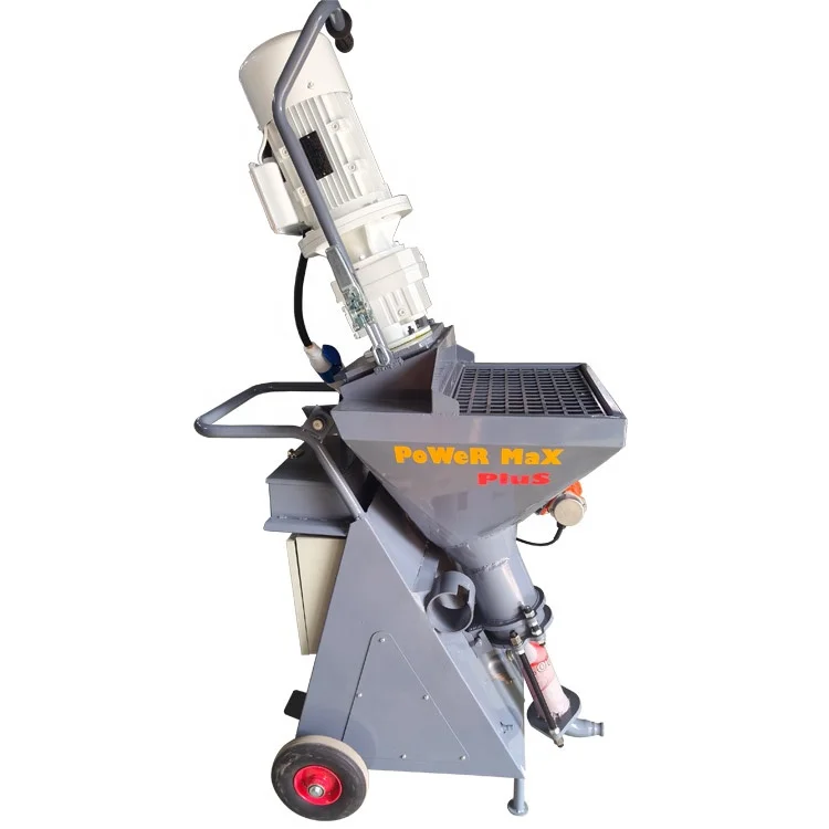 Advanced Technology220v Automatic Gypsum Plaster Station Mortar Spraying Machine Plaster Cement Spraying Machine