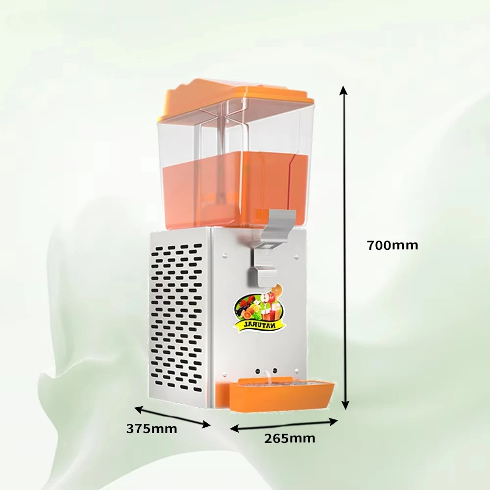 Transparent Tanks Hot Cold Drink Dispenser Commercial Electric Beverage Dispenser