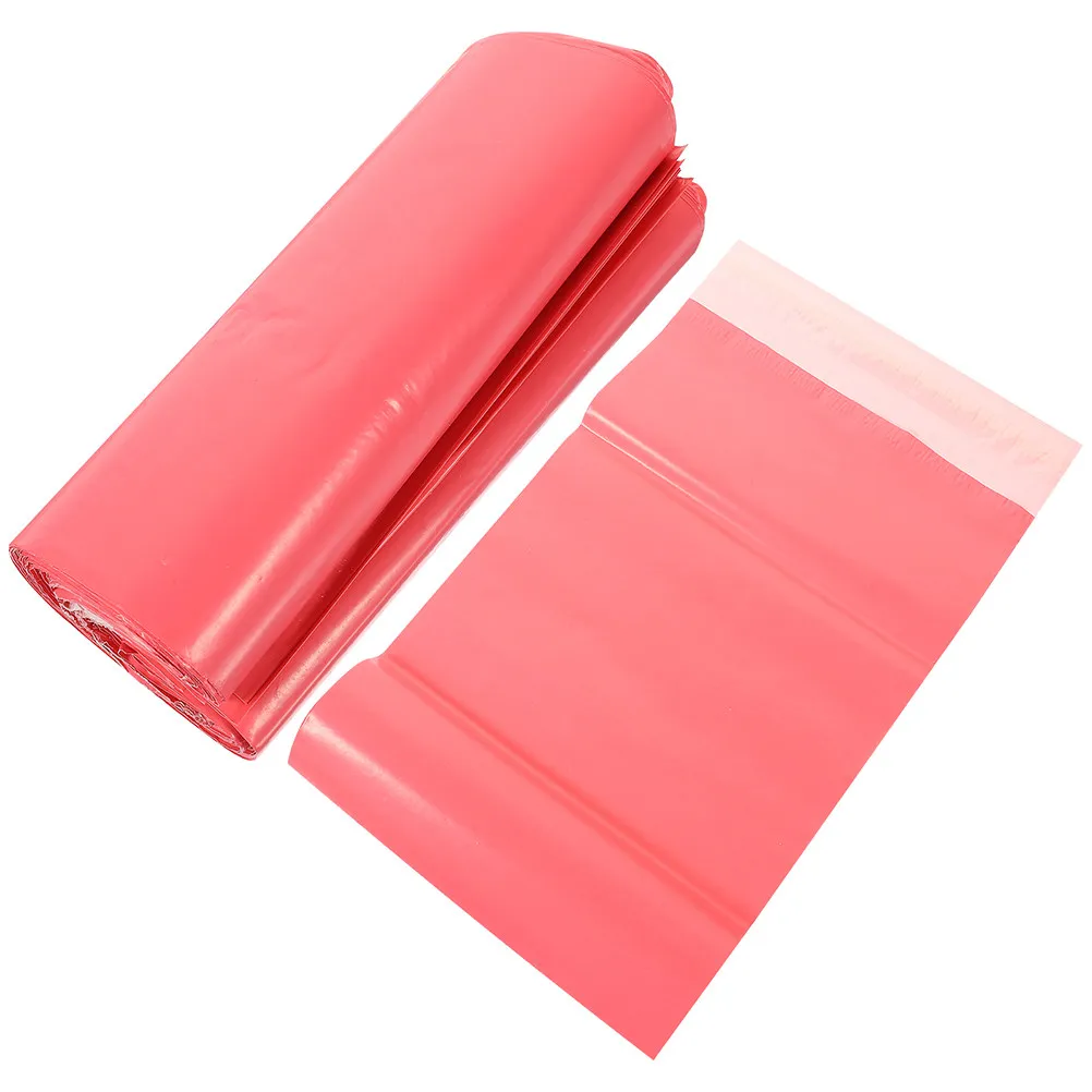 

100pcs Waterproof Packaging Bags Self-Sealing Pe Shipping Bags For Clothing Lightweight Mailers Express Pouches For Small