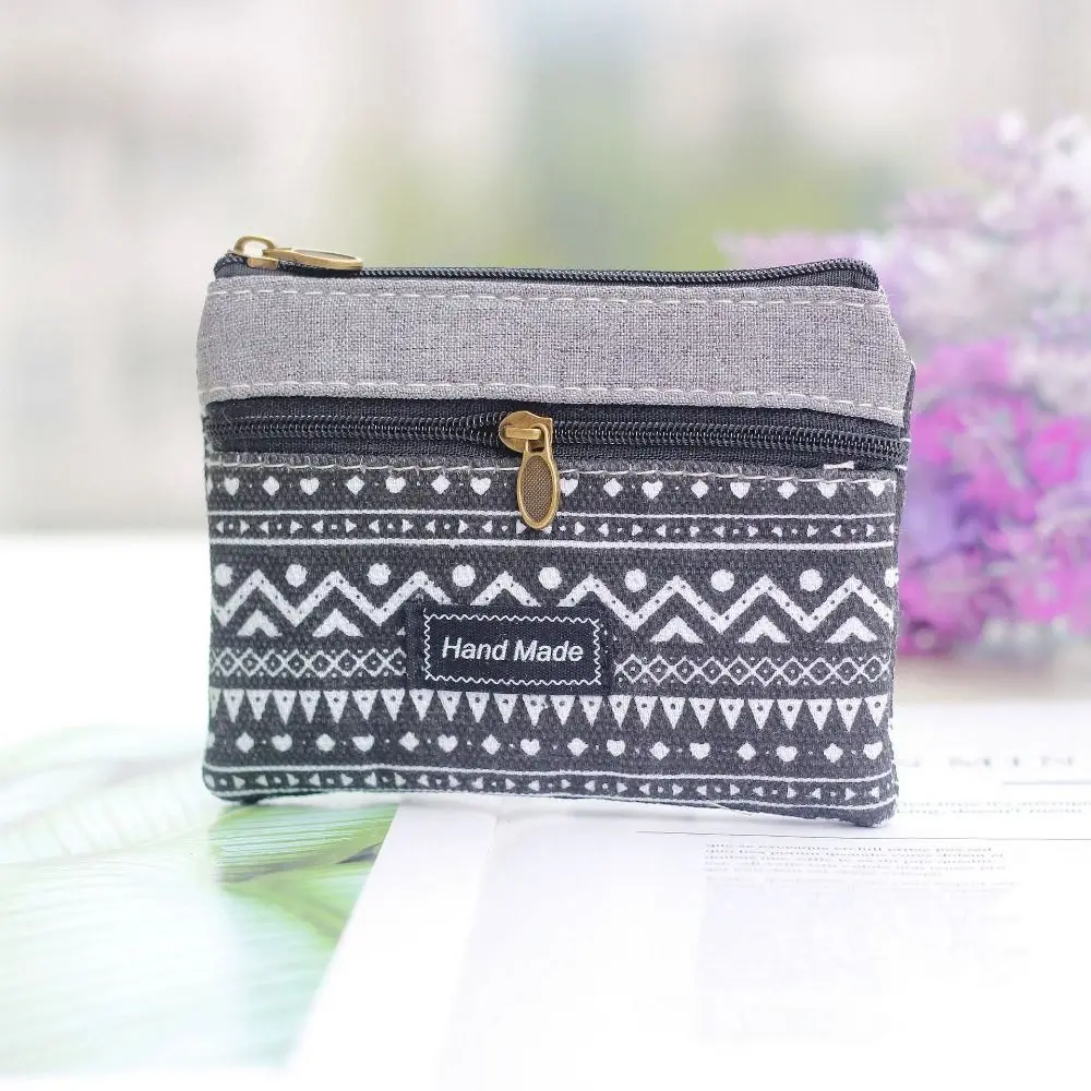 

Cute Cotton Wallet Mini Zipple Coin Purse Card Holder Women Girls