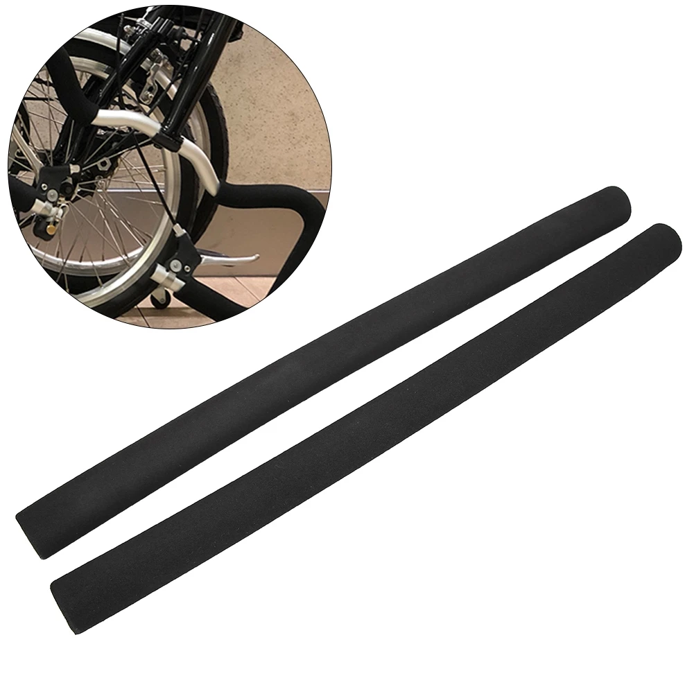 Lixada Fahrrad Schaumstoff-Lenkergriffe, weiche Schaumstoff-Lenkergriffe mit Endkappen, Fahrradzubehör, Schaumstoff-Lenkergriffe – Detail 5
