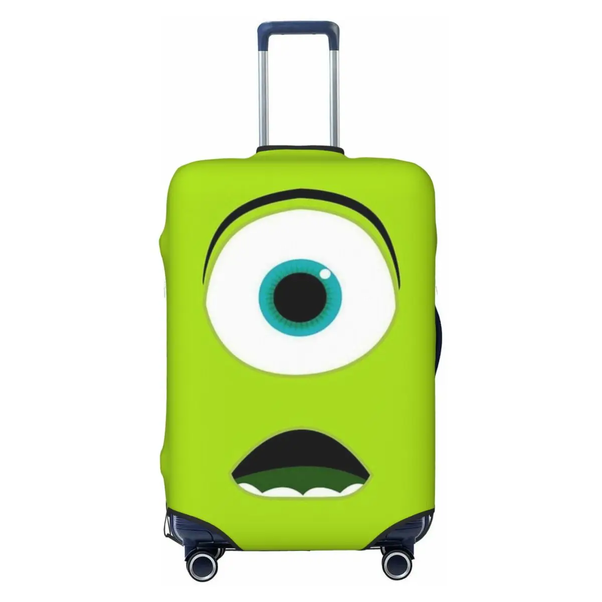 

Custom Monsters Anime Universitys Mike Wazowski Luggage Cover Funny Suitcase Protector Covers Suit For 18-32 inch