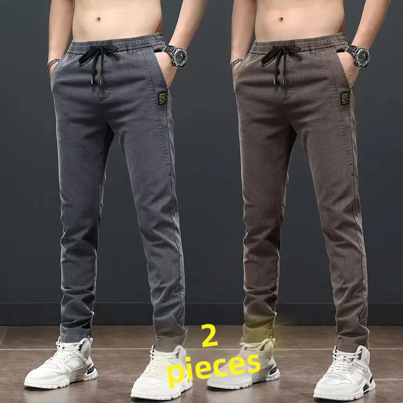 

Men's Work Jeans Summer Breathable Wear-Resistant Dirt-Resistant Automotive Repair Welding Construction Site Long Pants