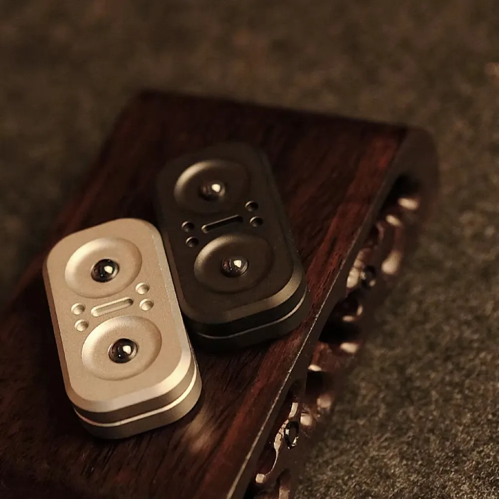 Jouets rotatifs main Spinner hibou Fidget Spinner Fidget 2 en 1 hibou bout des doigts en alliage métallique hibou doigt jouet adulte