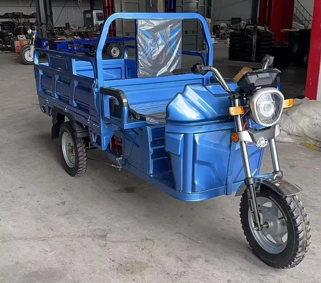 QQA High Performance Electric Tricycle Customizable Dump Truck/Loader/Transport Options Open Body 400kg + Payload 50km/h Max Spe