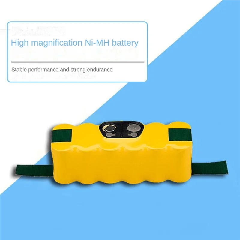 بطارية المكنسة الكهربائية الروبوتية الجديدة 14.4 فولت 4500 مللي أمبير في الساعة لبطاريات 500 600 700 800 900 620 650 770 780 580