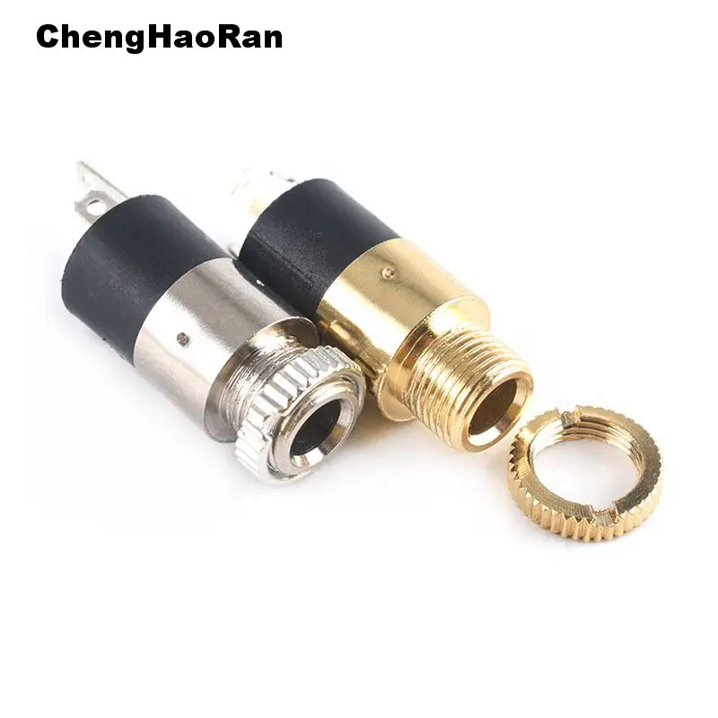 10PCS PJ392 3.5mm Stereo Female Sockect Jack with Screw 3.5 Audio Headphone Connector PJ-392