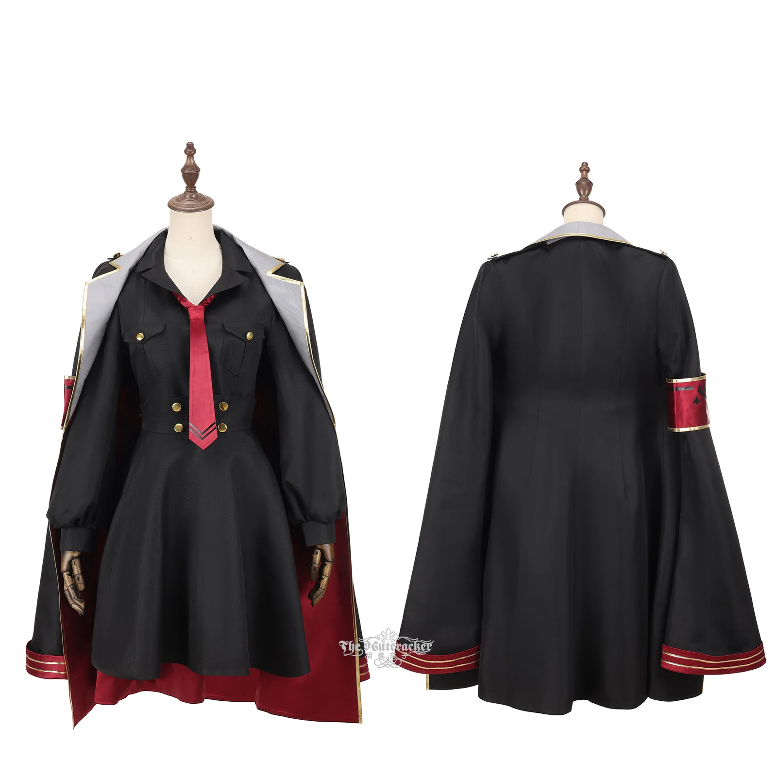 Traje de Halloween para Mujer: Camisa Negra, Falda, Abrigo, Sombrero, Disfraz de Cosplay de Motomiya Chiaki de Blue Archive con Cuernos de Halo 2026