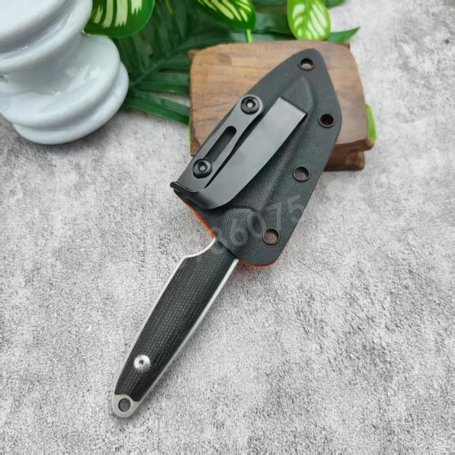 M.K.M RMJ سكين مستقيم صغير عالي الجودة 8Cr13MoV شفرة ميكارتا مقبض محمول EDC أداة متعددة الوظائف هدايا رجالية #5