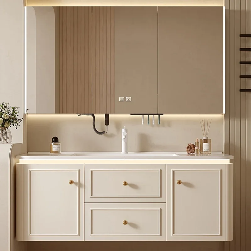 Multifunction Home Furniture Bathroom Sinks Mirrors Space Saving Cabinet Storage Column Closed Toilet Luxury Towel Multipurpose