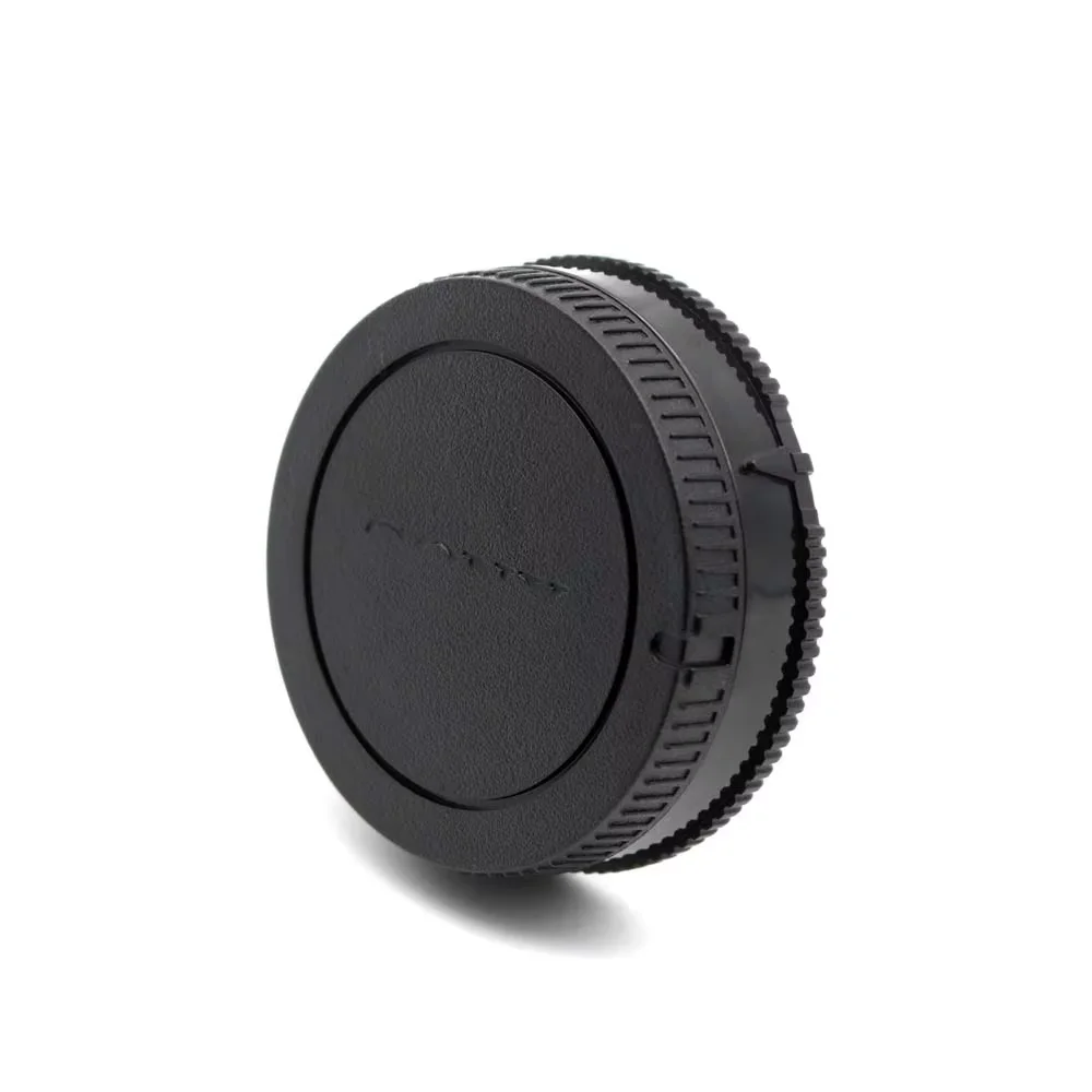 For SONY AF / Minolta MA mount Rear Lens Cap + Camera Body Cap Set Plastic Black without / with SN logo