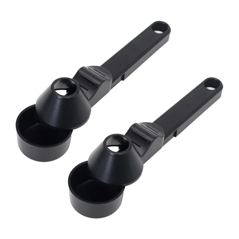 

AT63-Coffee Scoop Funnel For Reusable K Cup Refillable Coffee Pods For Ground Coffee Measurement Tool Spoon With Funnel Included