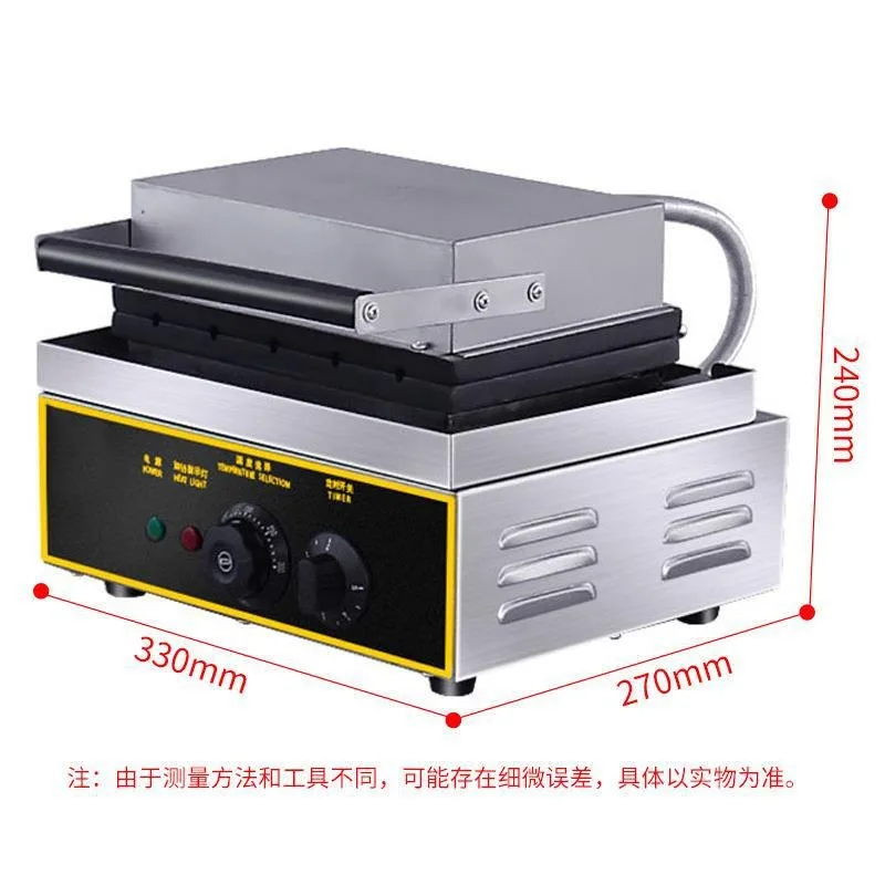 Six grid electric crispy machine, five grid corn on the cob crispy machine, sausage machine, French muffin hot dog machine