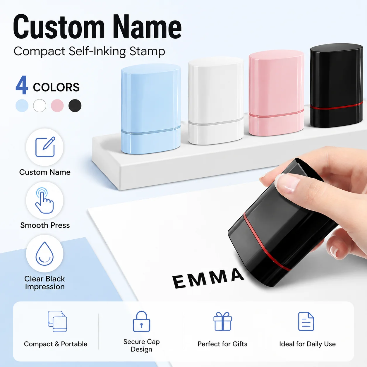 Personalized Custom Signature - Self Inking Stamp 评论和价格