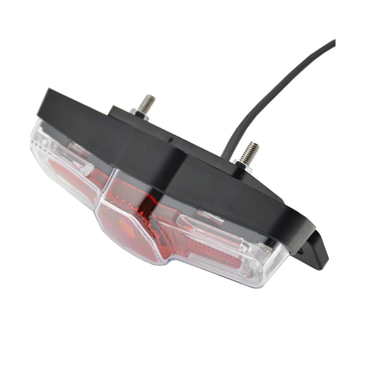 24V-48V Electric Bicycle Ebike Taillight Turn Signal Rear Rack Lamp Tail Light Horn Night Warning Light Turn Signal