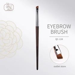 CHICHODO Natural High-end Animal Hair Makeup Brush Synthetic Fiber Hair Angled Eyebrow Brush -CHJ037