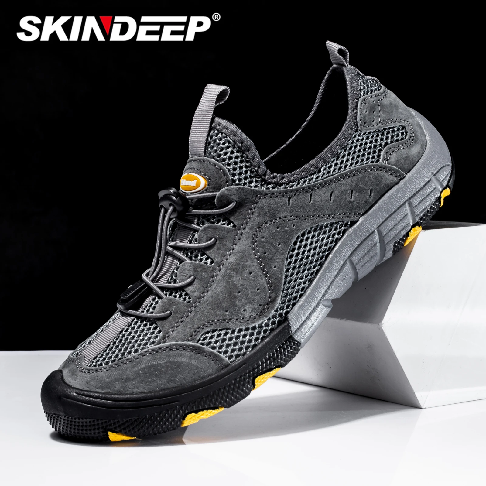 

SKINDEEP Summer Beach Water Shoes for Man Breathable Sports Shoes Outdoor anti-skid wear-resistant Sneakers barefoot Aqua Shoes