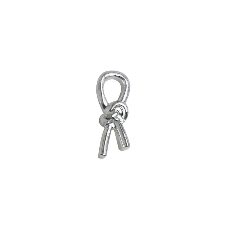 10 pz/lotto gioielli in lega giapponese-coreana che indossano unghie popolari accessori per unghie con rivetti in metallo rosso a rete in oro e argento