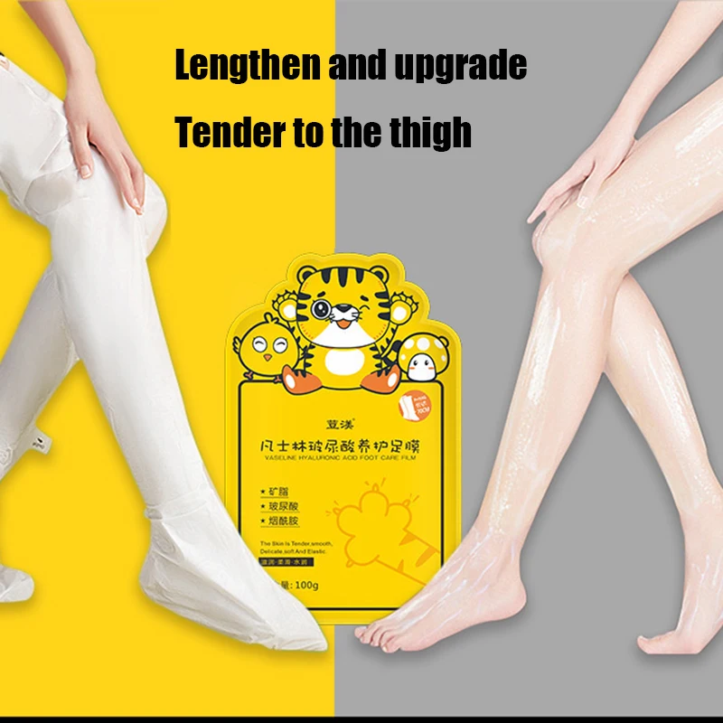 5packs Feet Hand Mask Spa Gloves Exfoliating Patches Arm Leg Skin Care Heels Crack Remove Dead Skin Whitening Tender Mask