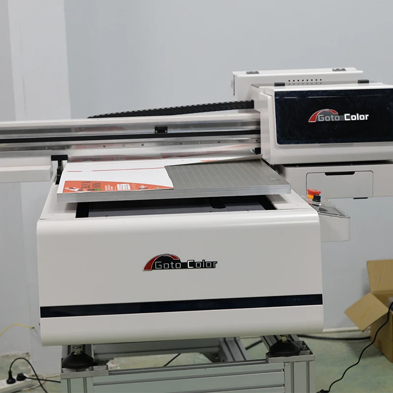 60x90Pen/Kotak/Cangkir/Kayu/CD/USB/Casing Ponsel Mesin Printer Pernis Printer Uv Flatbed Digital