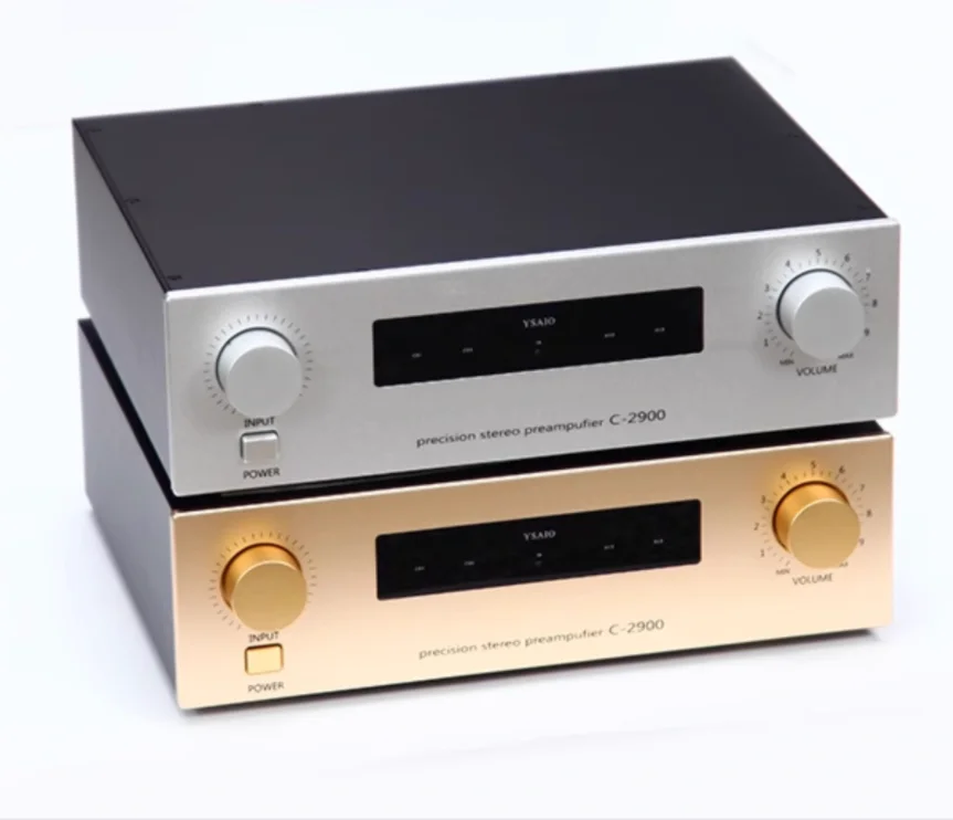 New C2900 fever preamplifier HiFi fully balanced input remote control function fully discrete parts Class A front-end