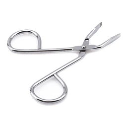 1PC Stainless Steel Eyebrow Removal Tool Make Up New Fashion Scissors Shaped Eyebrow Clip Tweezers Clamp Clipper Beauty Tools