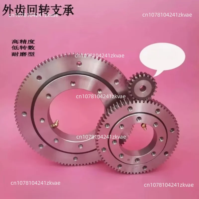011.10.180 External Gear Bearing Turntable Rotation Rotary Support Bearing External Teeth Gear Ball Slewing Ring