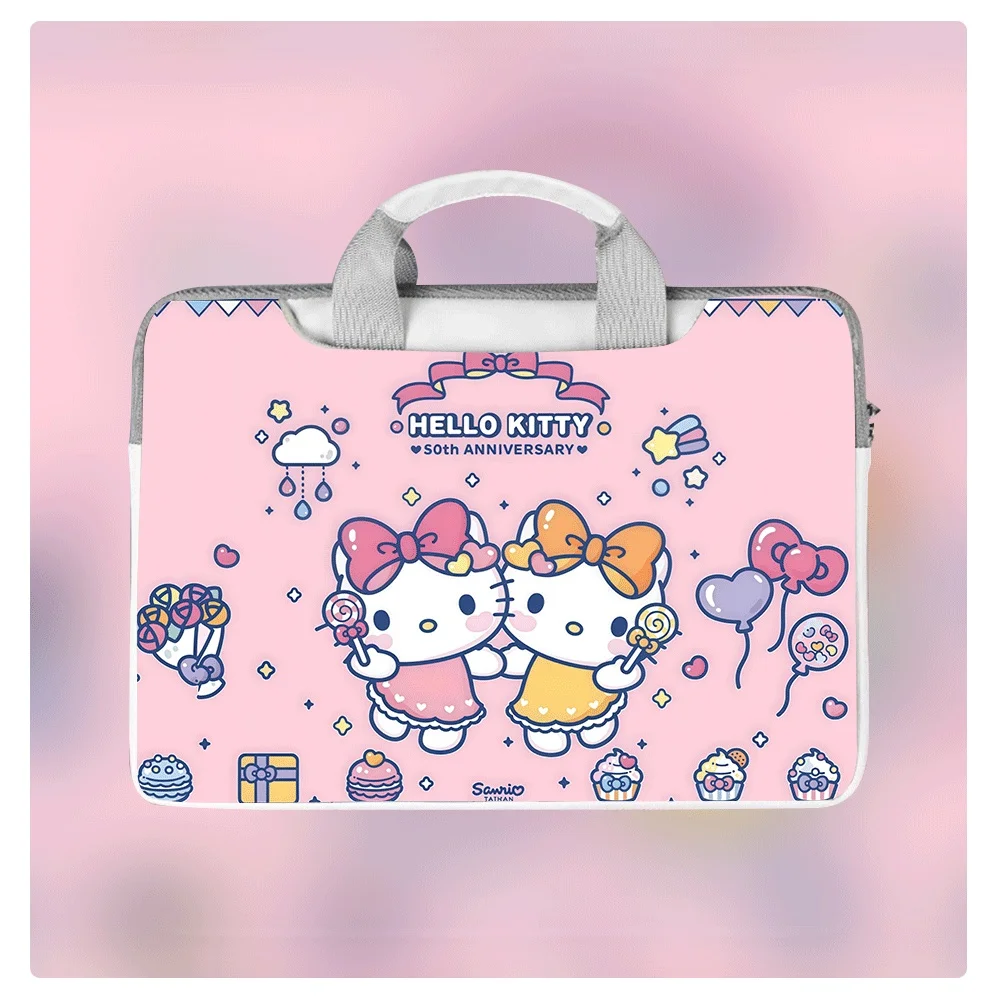 

Hello Kitty Anime Laptop Bag 13 13.3 14 15 16Inch Shell Shockproof Sleeve for Students Tablet Learning Machine Protective Cover
