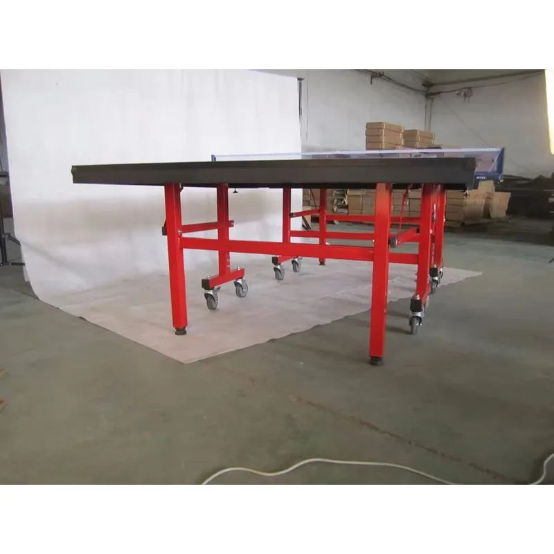 

2025 Upgraded Foldable Table Tennis Table With MDF 25mm Top Thickness