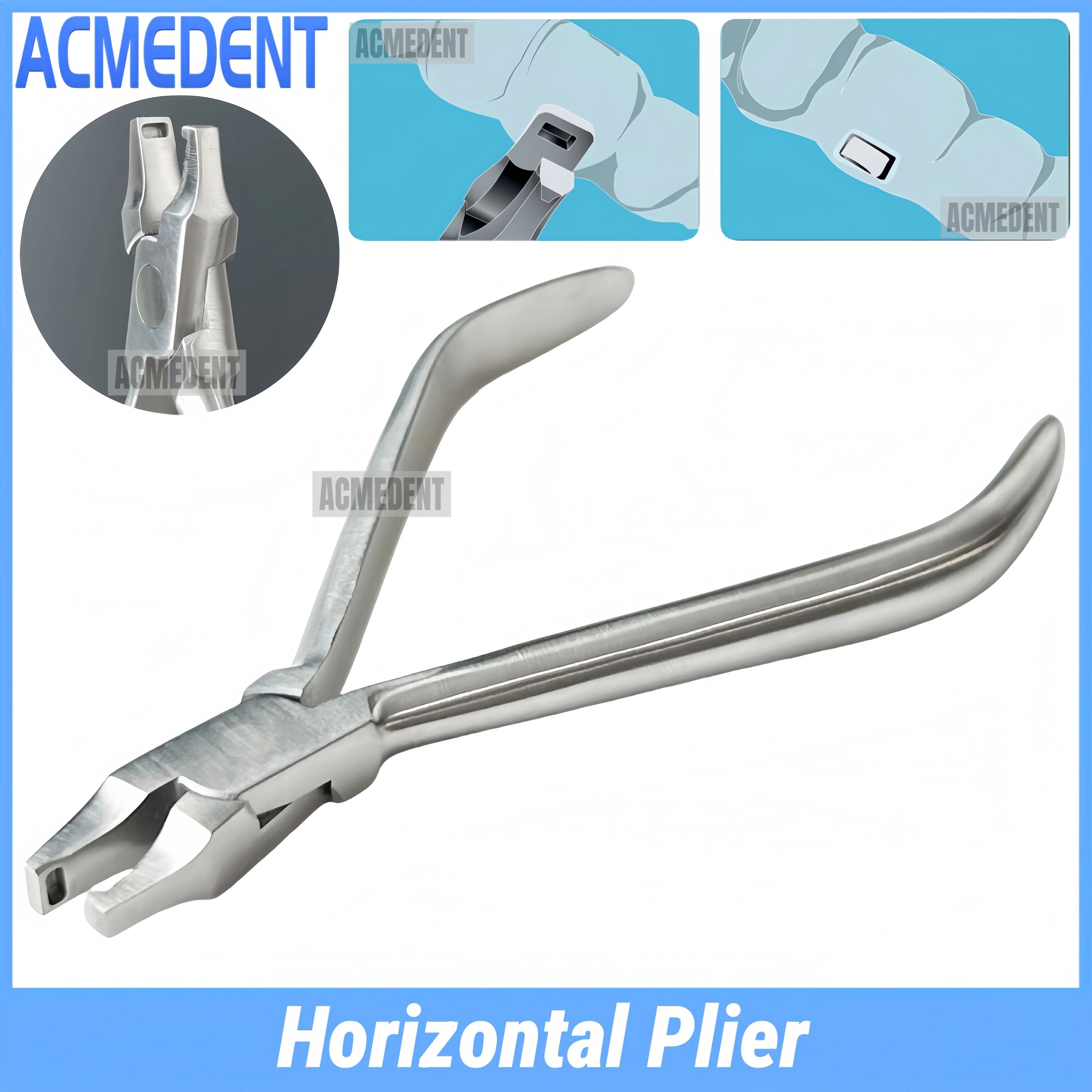 Dental Horizontal Plier Clear Aligner Braces Invisible Retainer Thermal Forming Orthodontic Plier Dentist Tool Dental Instrument