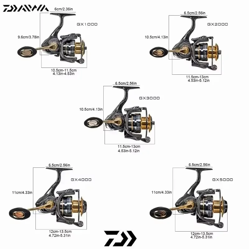 الأصلي دايوا فريمز LT الغزل بكرة baitcast بكرة ماكس السحب 18 كجم 1000 2000 3000 4000 5000 6000 7000 سلسلة عجلات الصيد
