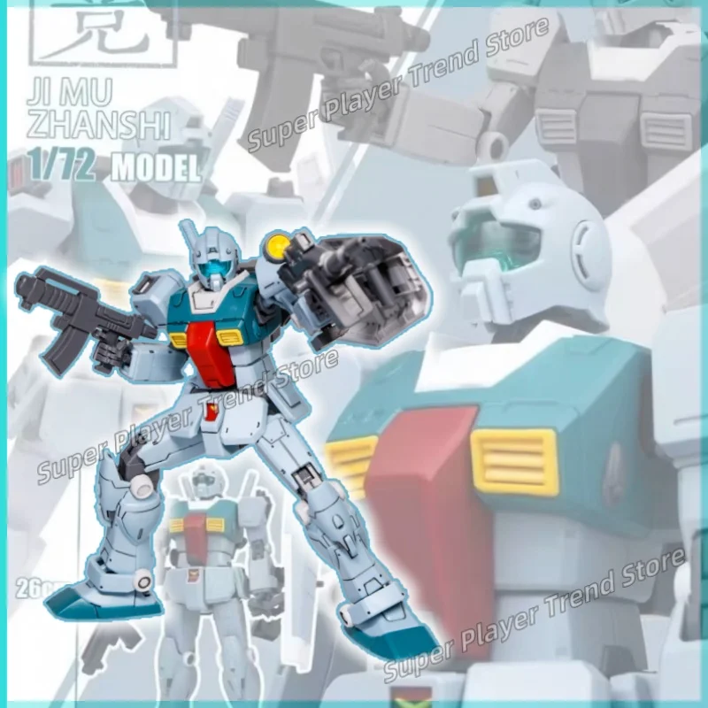 

In Stock New Fangdajing 1/72 Assembly Model Kit Zaku Ii Gto Type C-6/R6 Ms-06c-6/R6 Action Figures Robot Plastic Model Kid Toys