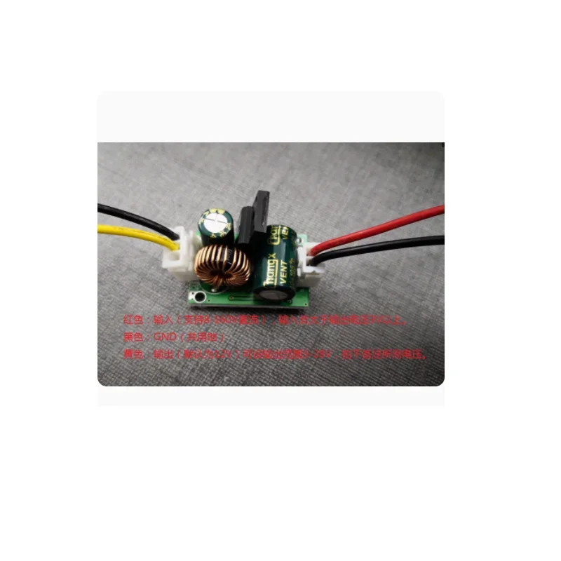 For DC-DC Buck Converter, 8-160V Input to 12V/3A, 5V/15V/19V/24V Output, Step Power Supply for 36V 48V 60V 72V 84V Battery