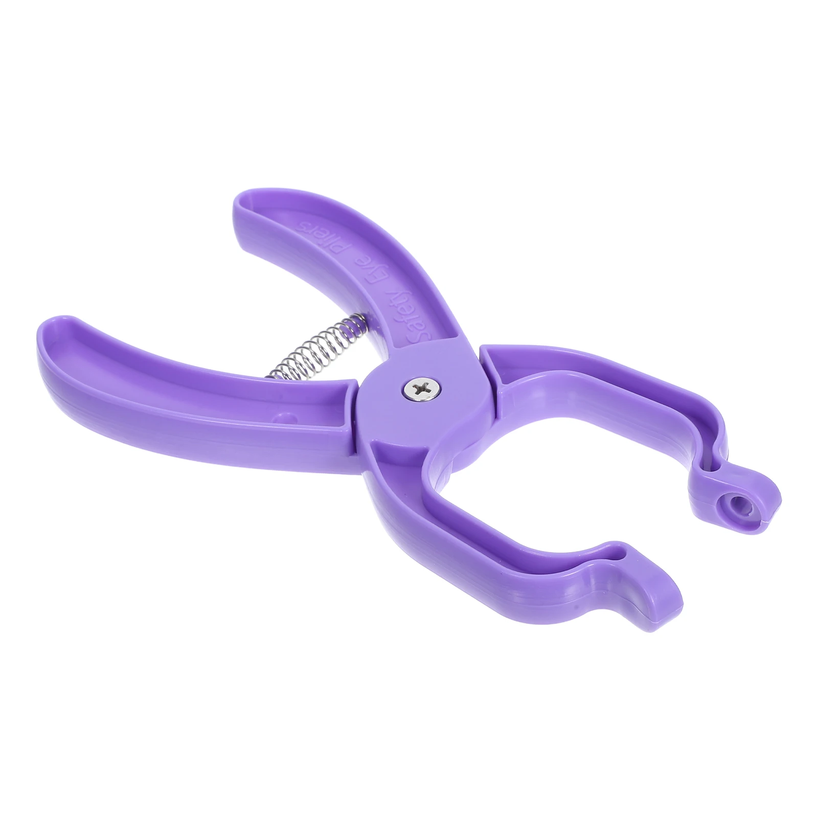 

Installation Tool Purple Secure Portable Crochet Eye Pliers For Amigurumi Accessories Smooth Edge Compatible