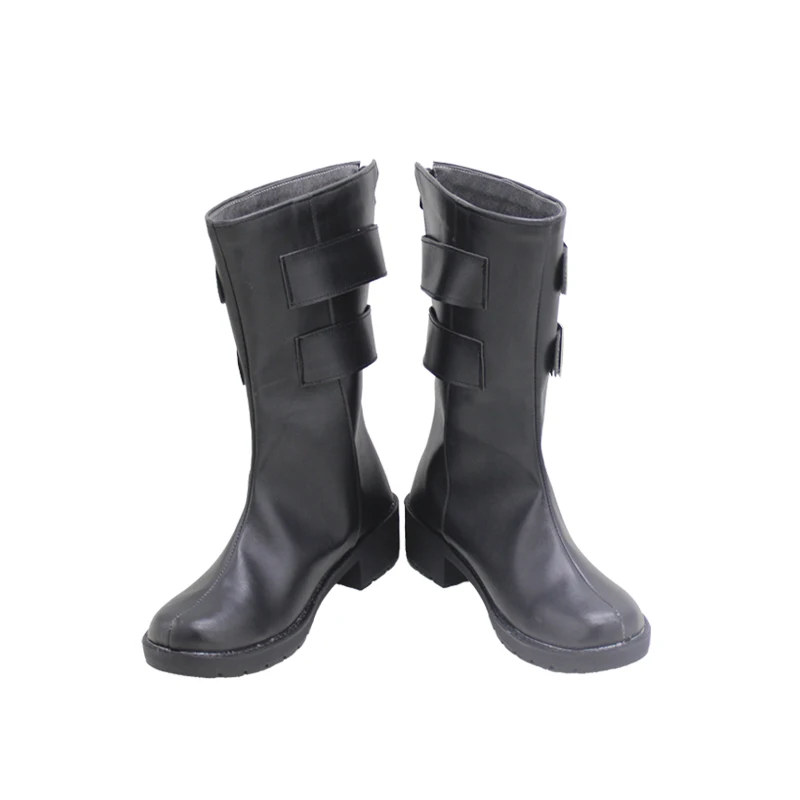 Botas de Anime vengadores Cosplay Black Dragon Agent Bad Boy, zapatos hechos a medida, Carnaval de Halloween