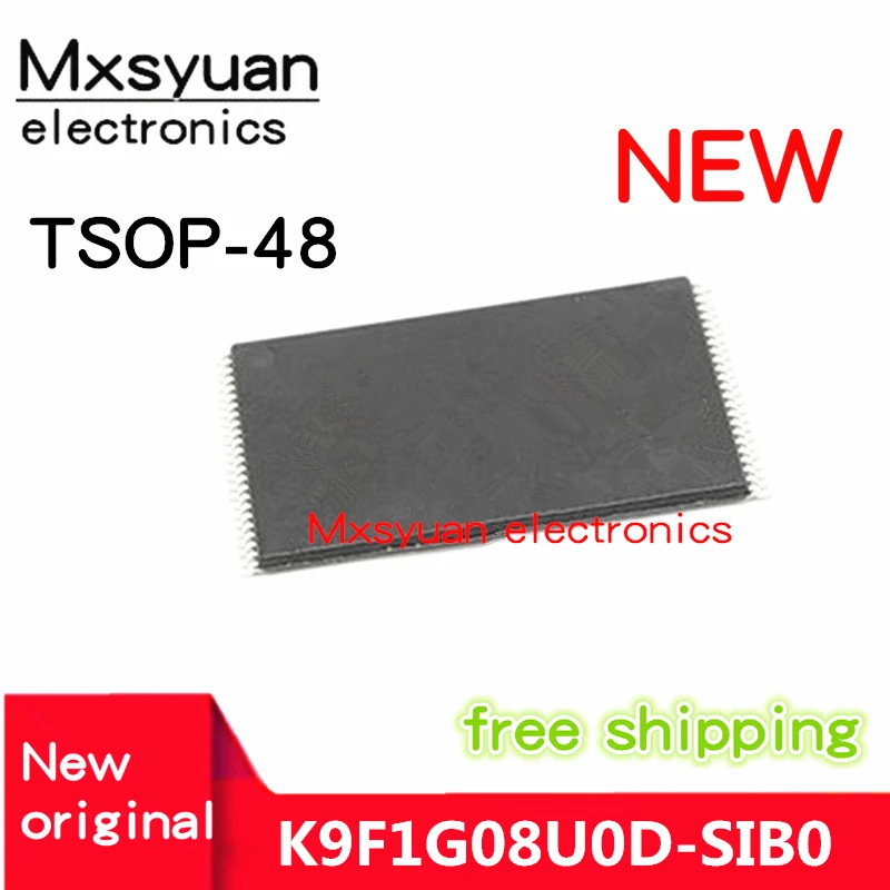 10~100PCS K9F1G08U0D-SIB0 K9F1G08U0D K9F1G08UOD-SIBO K9F1G08UOD TSOP48 New