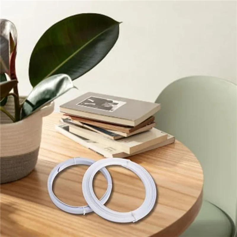 

AONEQ-8X Steel Boning For Sewing, White Spring Corset Boning For Making Dresses, Skirts, Corsets, Underwear (11 FT)