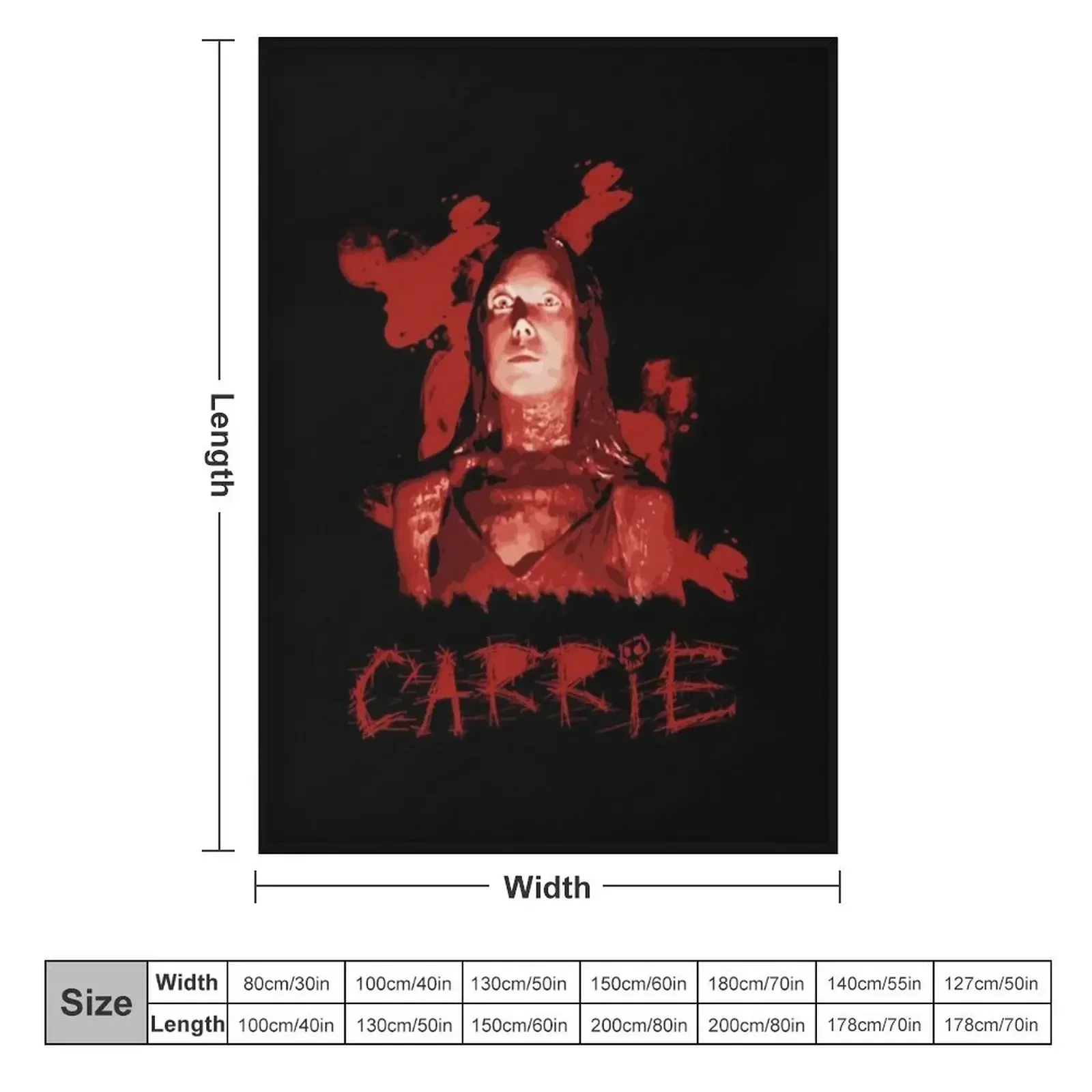 Carrie Throw Blanket couch cozy soft plush fuzzy picnic outdoor blanket