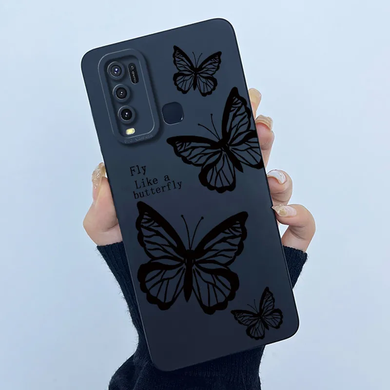 جراب هاتف لهاتف Vivo Y50 Y30 Y30i غطاء VIVOY50 VIVOY30 VIVOY30I 1938 1935 Fundas لينة سيليكون لطيف الكرتون الحلو الطباعة حالات #2